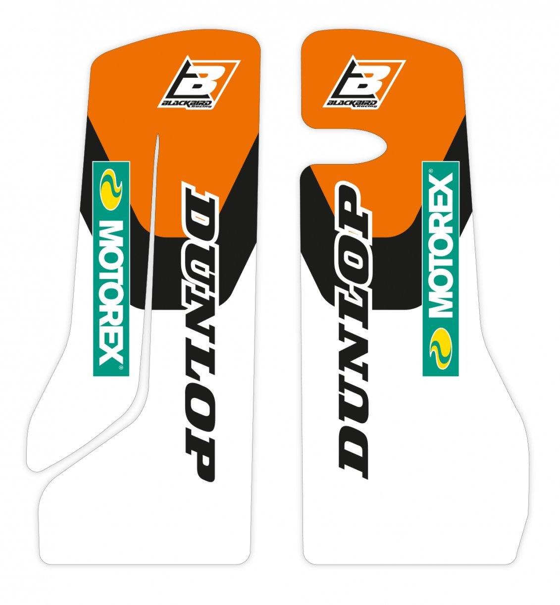 BLACKBIRD DECALS LOWER FORK D4 KTM SX SXF 23