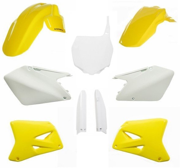 ACERBIS PLASTIC KIT FULL SUZUKI RM 125 250 04-06 ORIGINAL