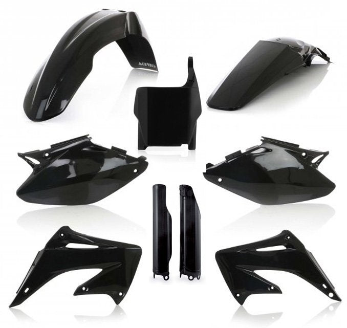 ACERBIS PLASTIC KIT FULL HONDA CR 125 250 04-07 BLACK