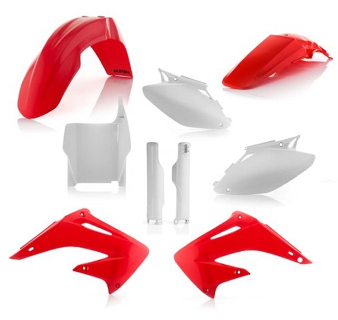 ACERBIS PLASTIC KIT FULL HONDA CR 125 250 04-07 ORIGINAL