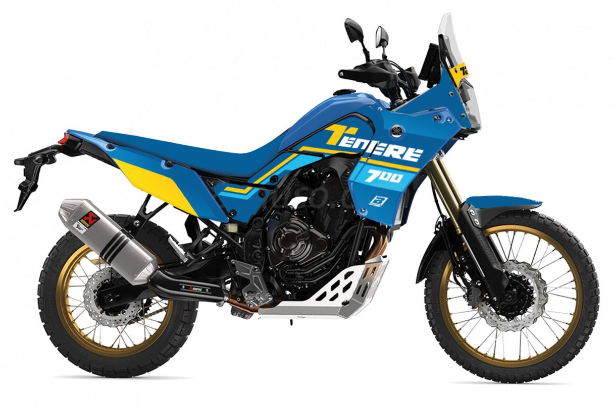 BLACKBIRD GRAPHICS KIT RALY RIDE YAMAHA T7 TENERE 700 20-23
