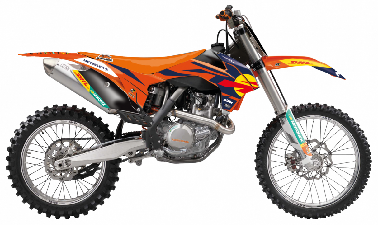 BLACKBIRD GRAPHICS KIT TROPHY 23 EXC EXCF 14-16 SX SXF 13-15