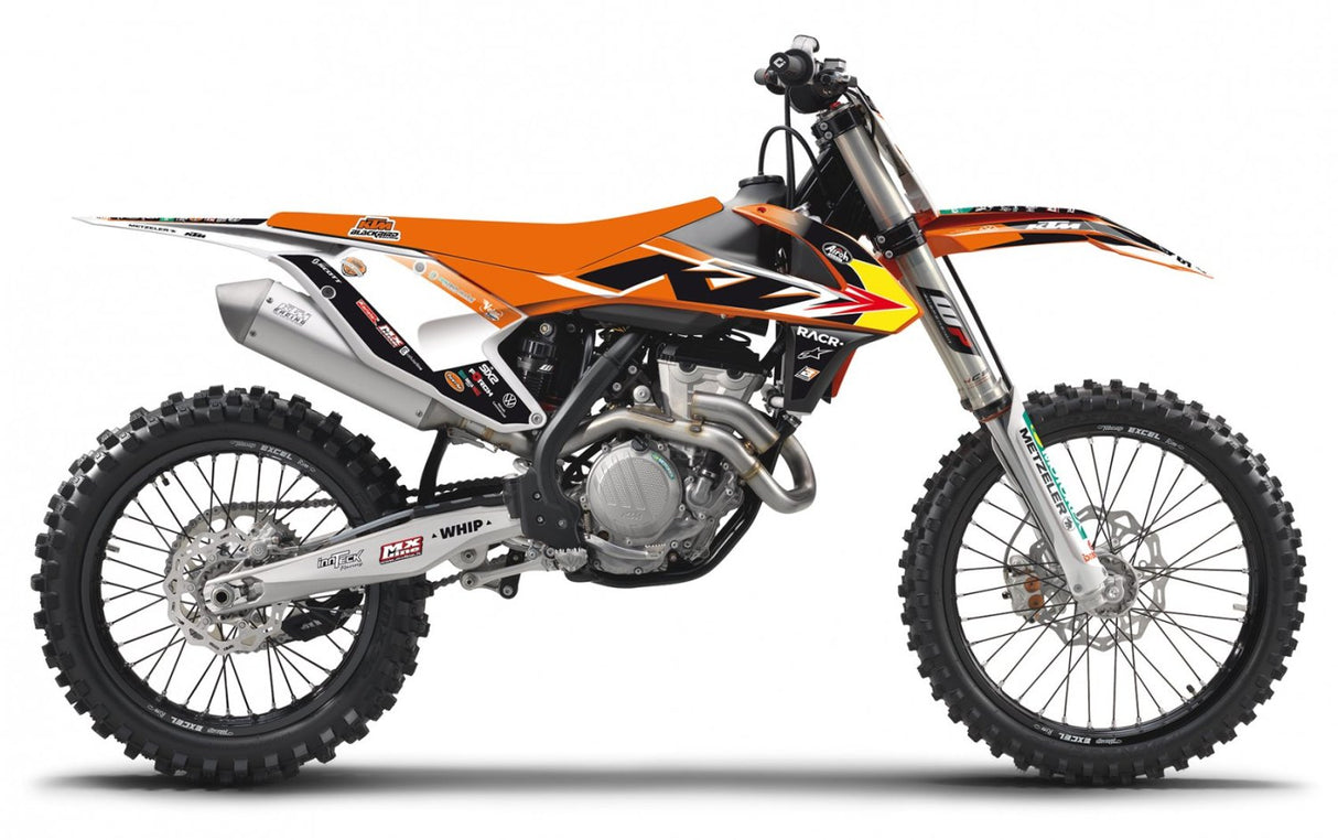 BLACKBIRD GRAPHICS KIT TROPHY 22 EXC EXCF 17-19 SX SXF 16-18