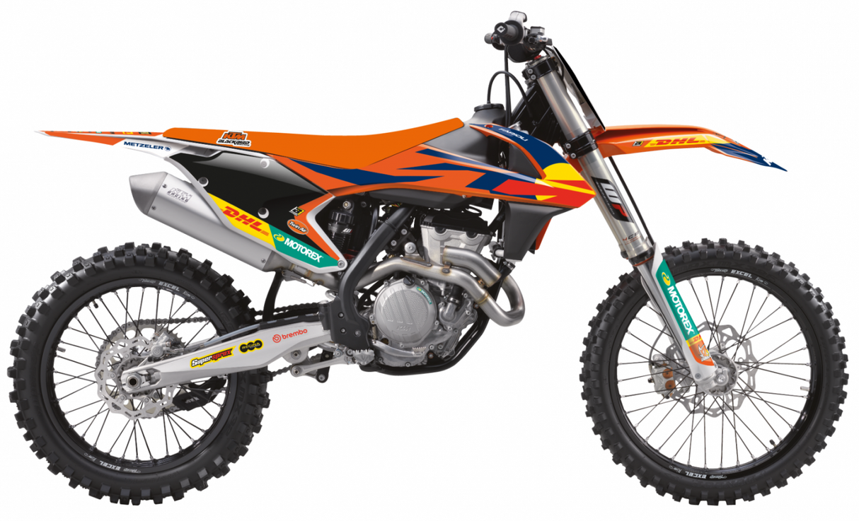 BLACKBIRD GRAPHICS KIT TROPHY 23 EXC EXCF 17-19 SX SXF 16-18