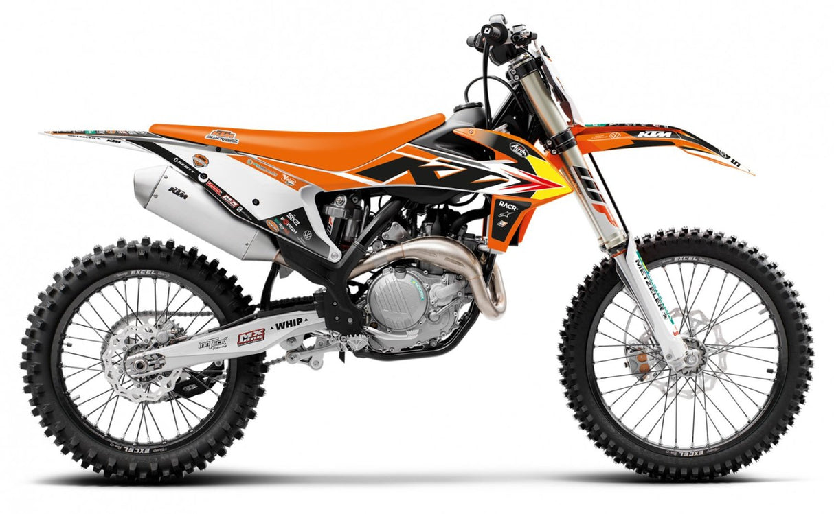 BLACKBIRD GRAPHICS KIT TROPHY 22 EXC EXCF 20-22 SX SXF 19-22