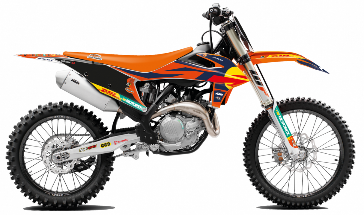 BLACKBIRD GRAPHICS KIT TROPHY 23 EXC EXCF 20-23 SX SXF 19-22