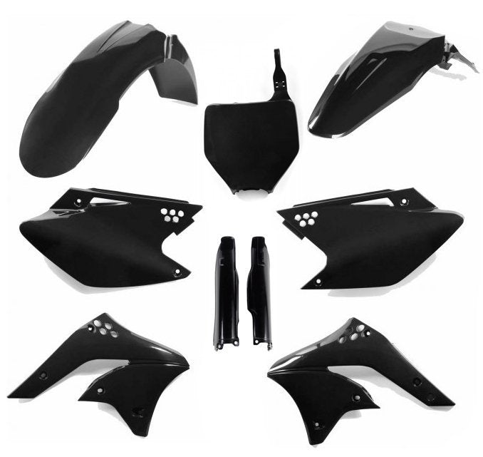 ACERBIS PLASTIC KIT FULL KAWASAKI KXF 250 06-08 BLACK