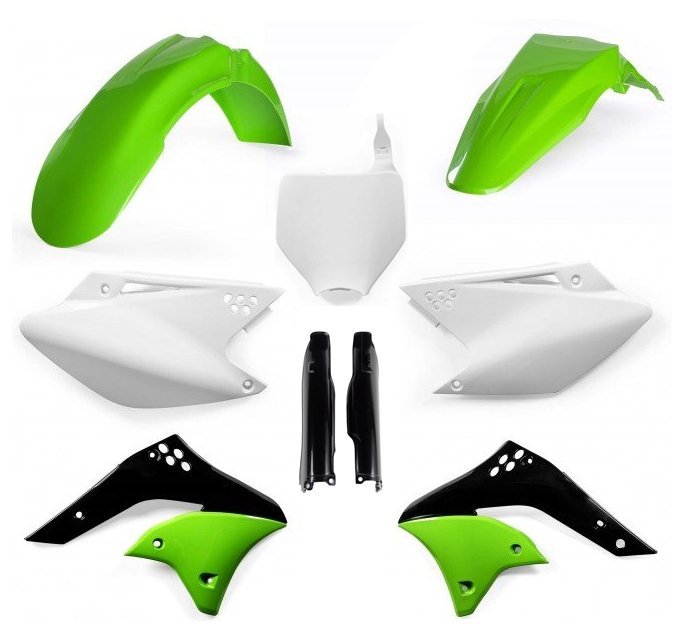 ACERBIS PLASTIC KIT FULL KAWASAKI KXF 250 06-08 ORIGINAL