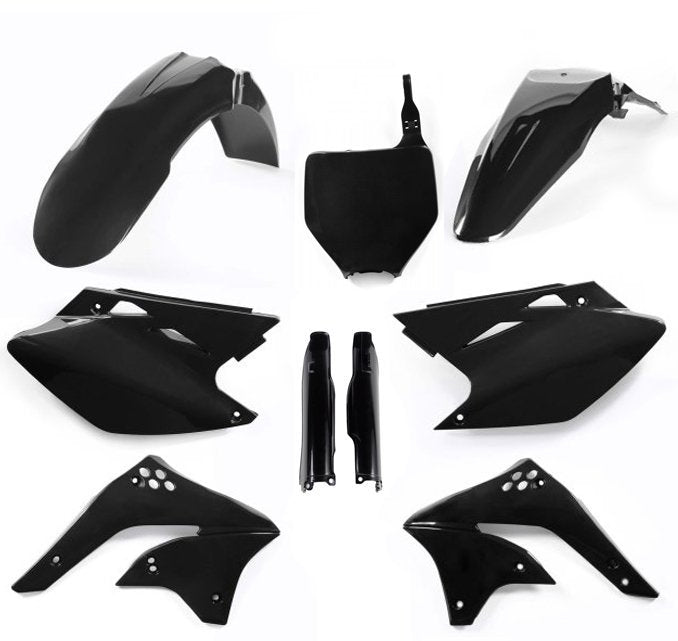 ACERBIS PLASTIC KIT FULL KAWASAKI KXF 450 06-08 BLACK