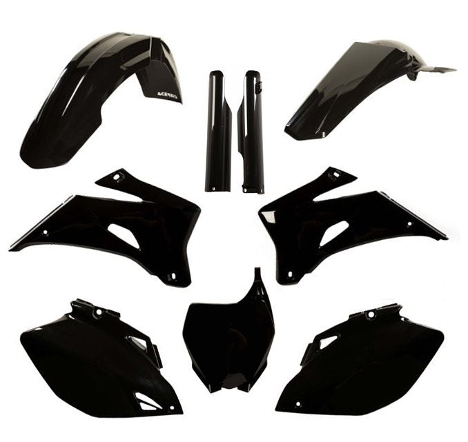 ACERBIS PLASTIC KIT FULL YAMAHA YZF 250 450 06-07 BLACK