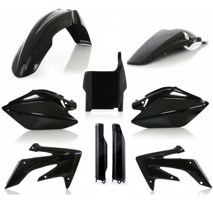 ACERBIS PLASTIC KIT FULL HONDA CRF 250 06-07 BLACK