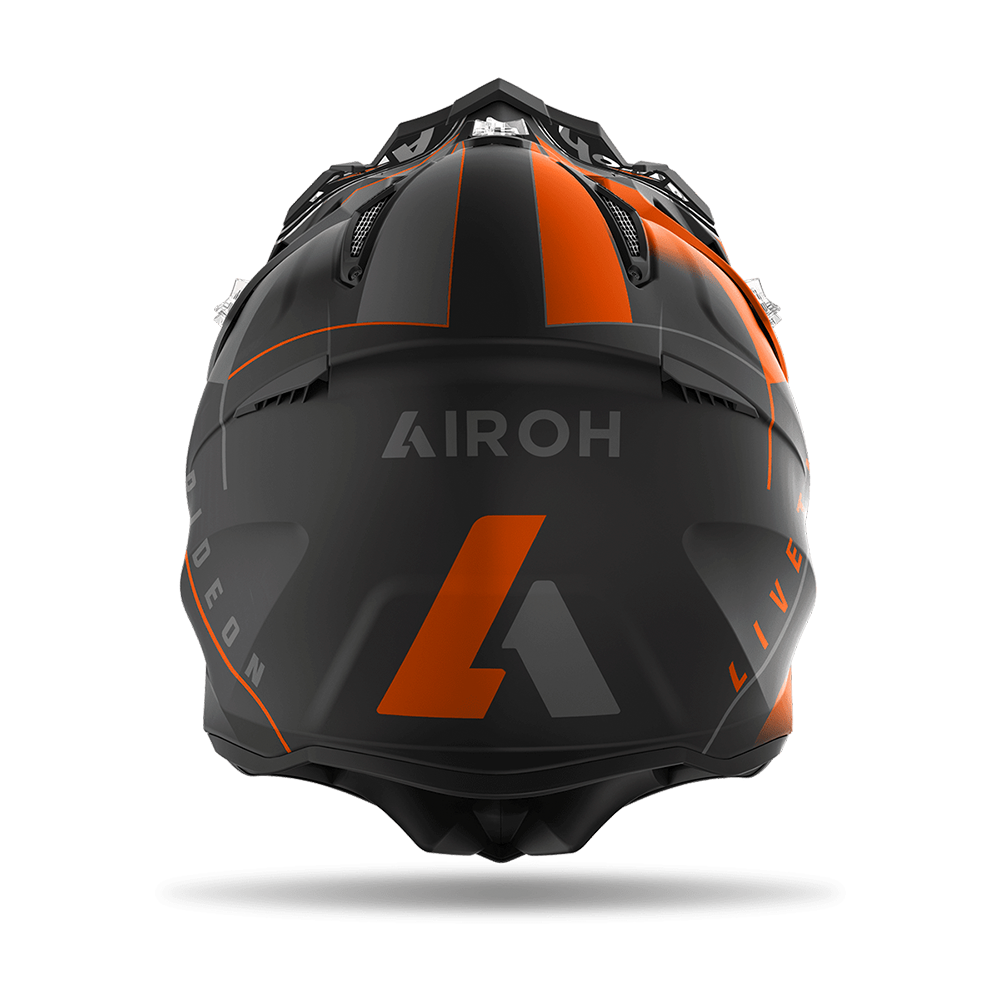 AIROH - AVIATOR ACE ‘AMAZE’ ORANGE MATT