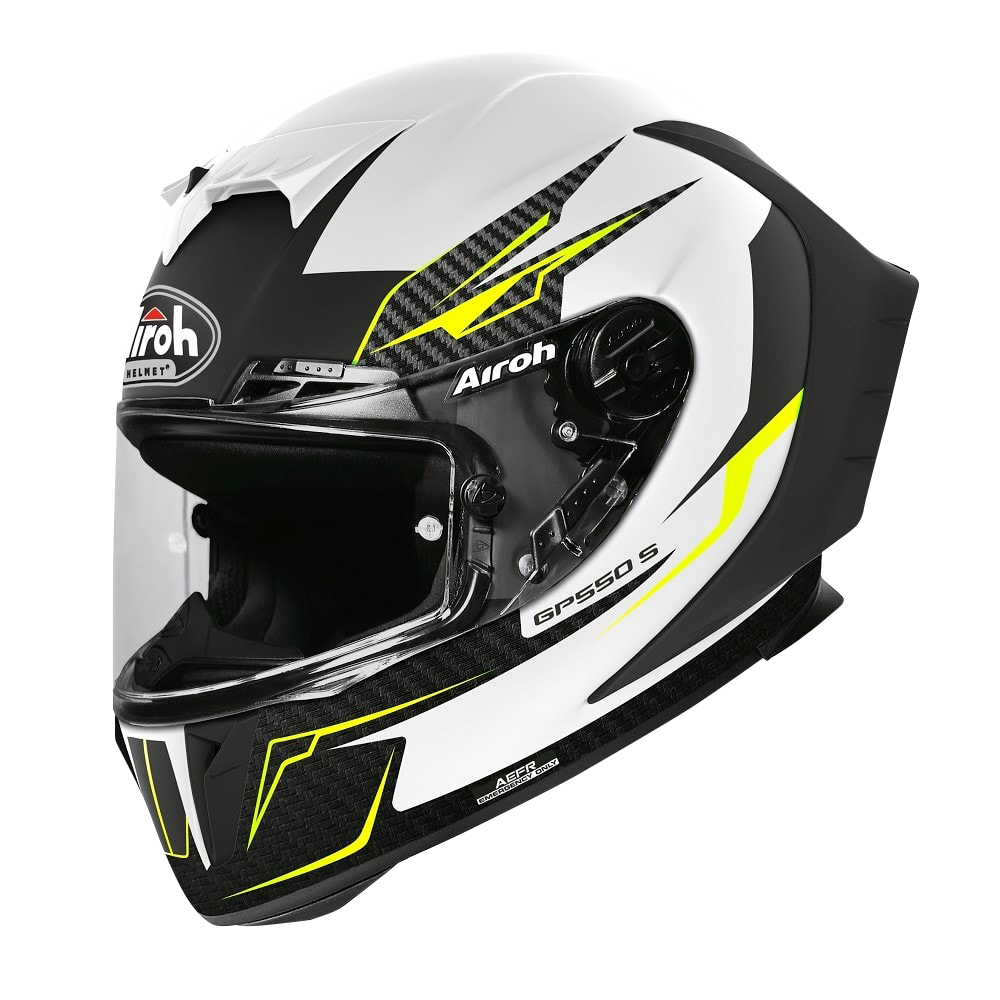 AIROH - GP550-S ‘VENOM’ WHITE MATT