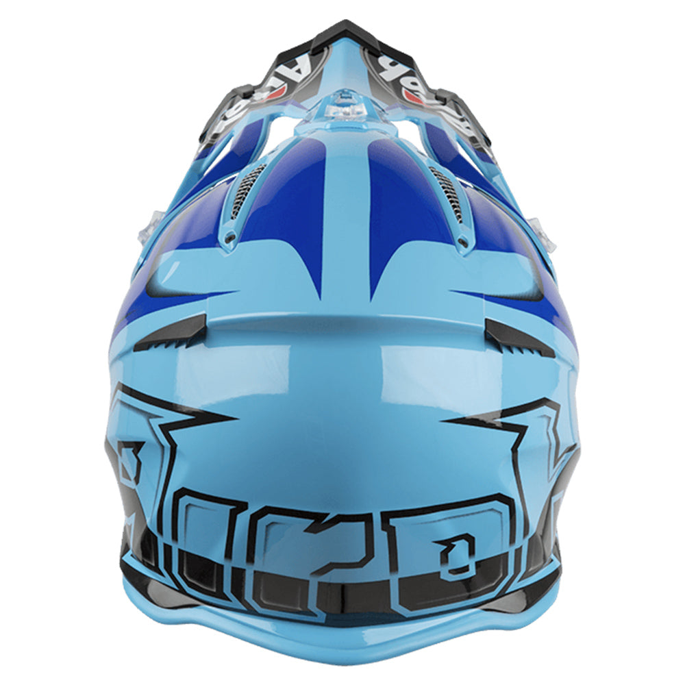 AIROH - AVIATOR 2.2 CHECK BLUE GLOSS