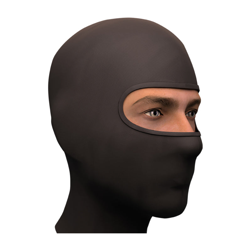 BALACLAVA POLYPROPYLENE THERMAL BLACK