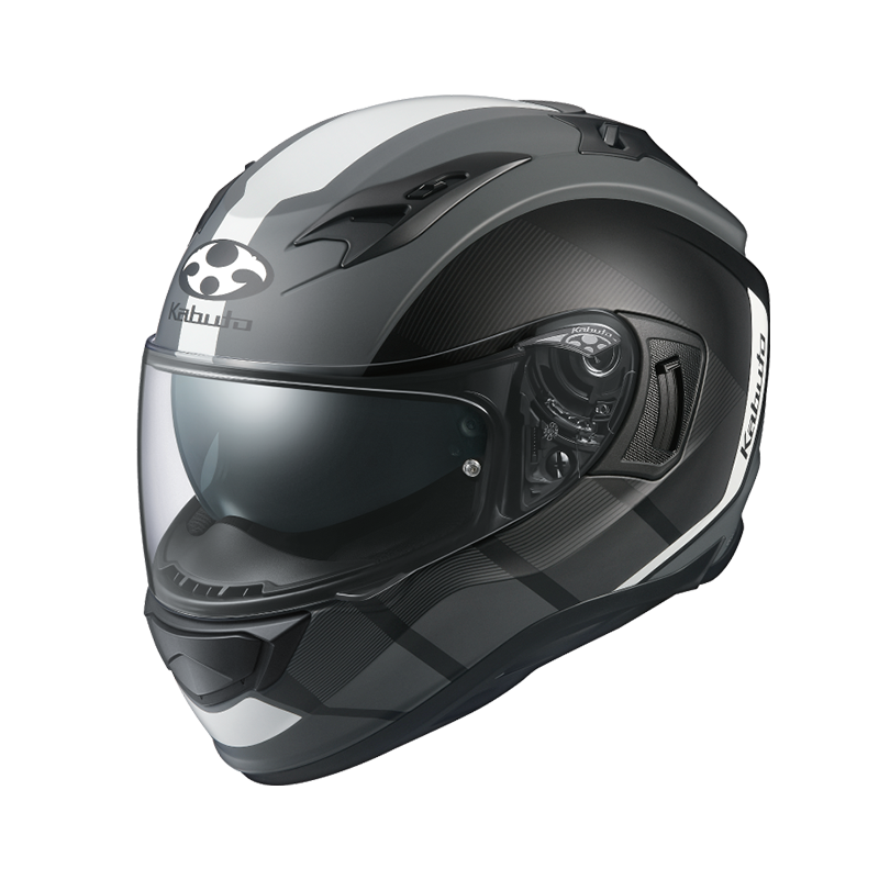 KABUTO - HIKARI JM MATT BLACK WHITE