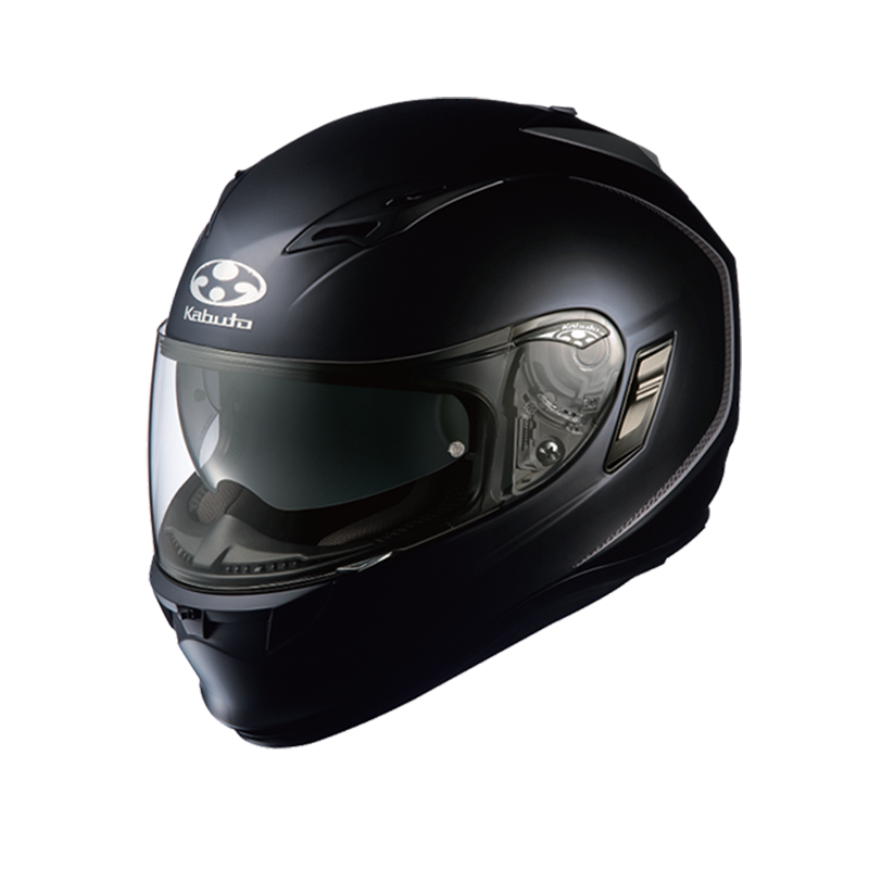 KABUTO - KAMUI SOLID COLOUR MATT BLACK