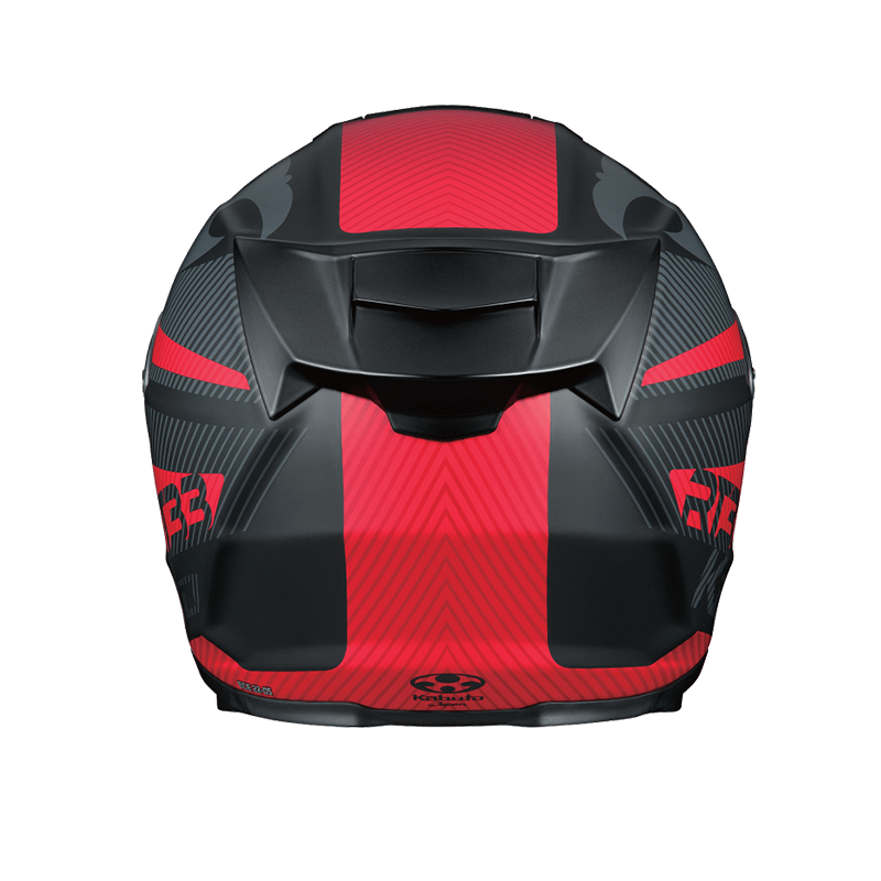KABUTO - RT33 SP1 MATT BLACK RED