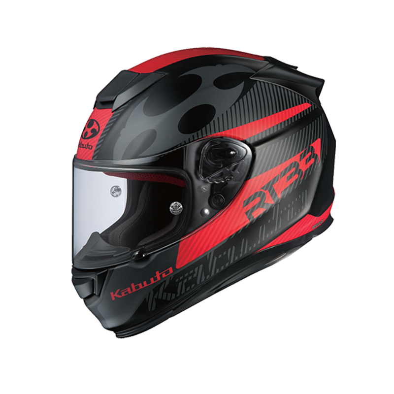 KABUTO - RT33 SP1 MATT BLACK RED