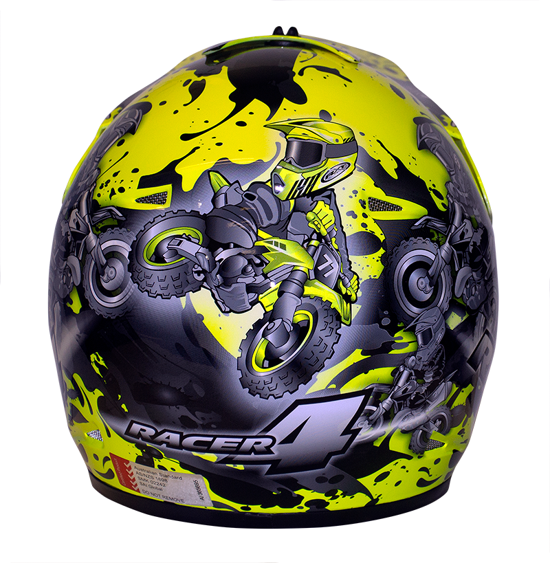 RXT - RACER 4 KIDS FLURO YELLOW