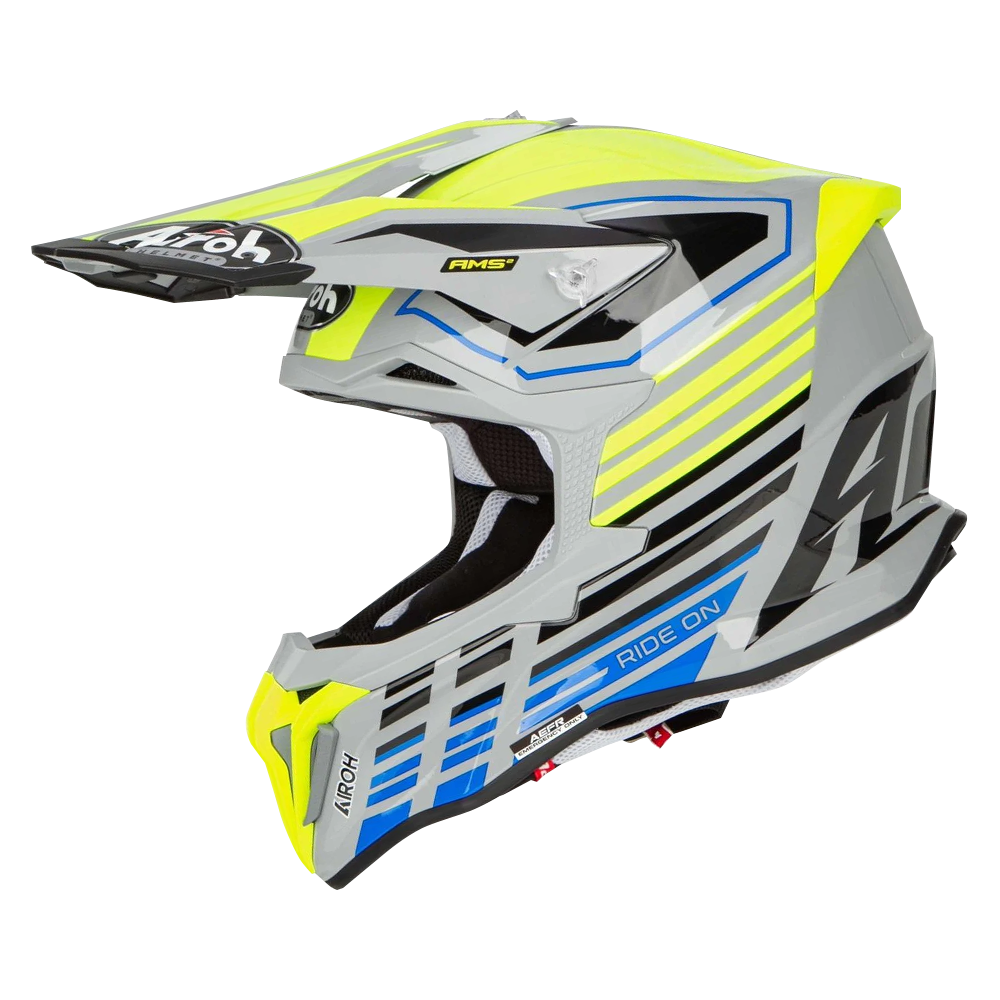 AIROH - STRYCKER ‘SHADED’ YELLOW GLOSS