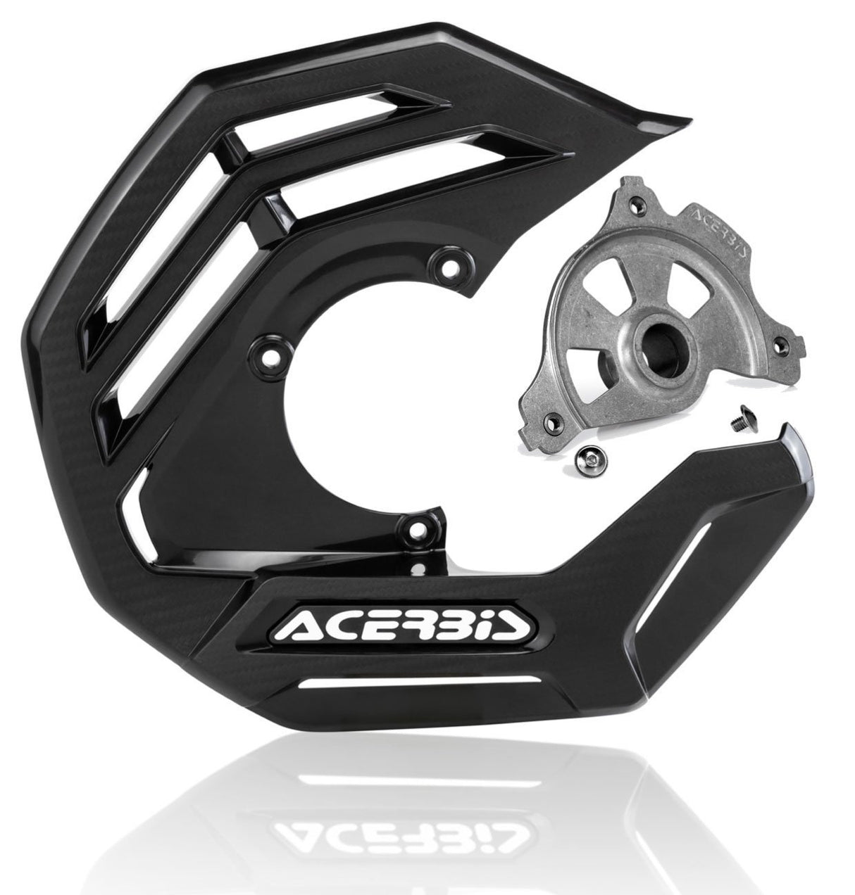 ACERBIS X-FUTURE DISC COVER KIT BLACK KAWASAKI KXF 250 21-22 450 19-23