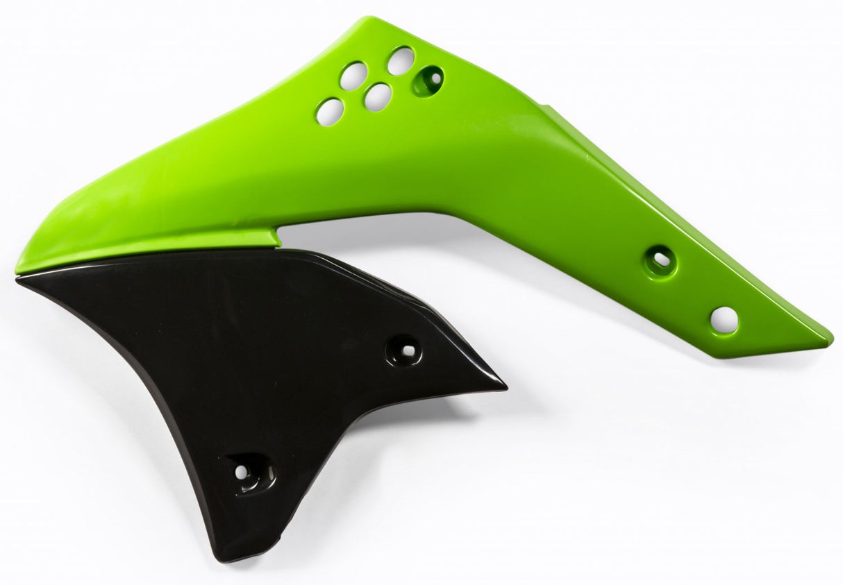 ACERBIS RADIATOR SHROUDS KAWASAKI KXF 450 06-08 GREEN