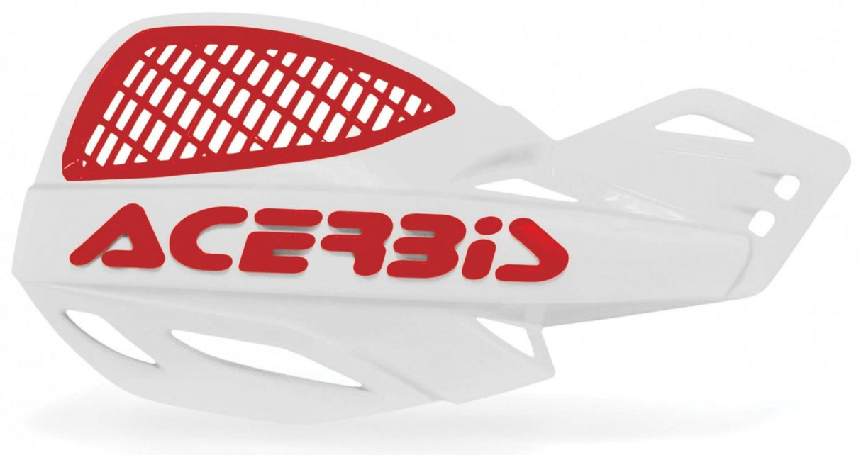 ACERBIS HANDGUARDS UNIKO VENTED WHITE RED