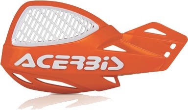 ACERBIS HANDGUARDS UNIKO VENTED ORANGE WHITE