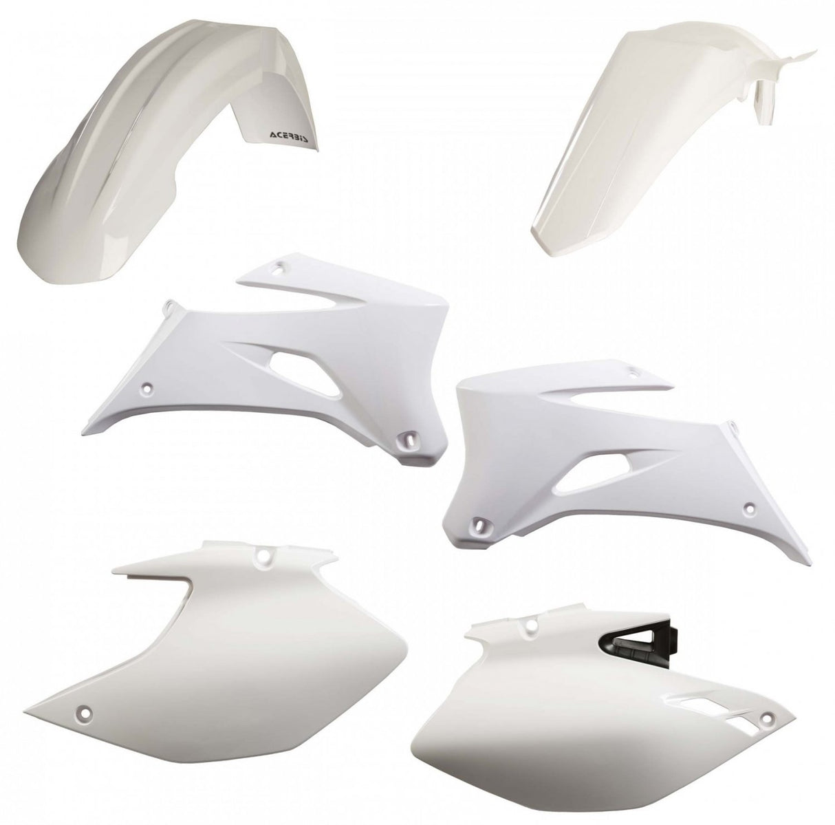 ACERBIS PLASTIC KIT YAMAHA WRF 250 07-14 450 07-11 WHITE