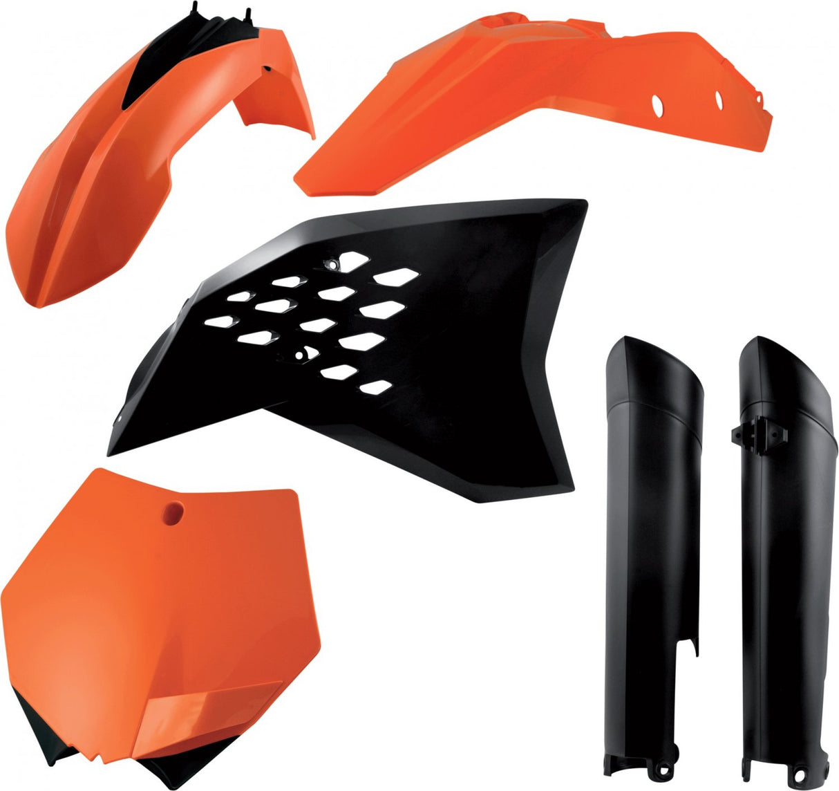 ACERBIS PLASTIC KIT KTM SX SXF 07-10 ORIGINAL 10