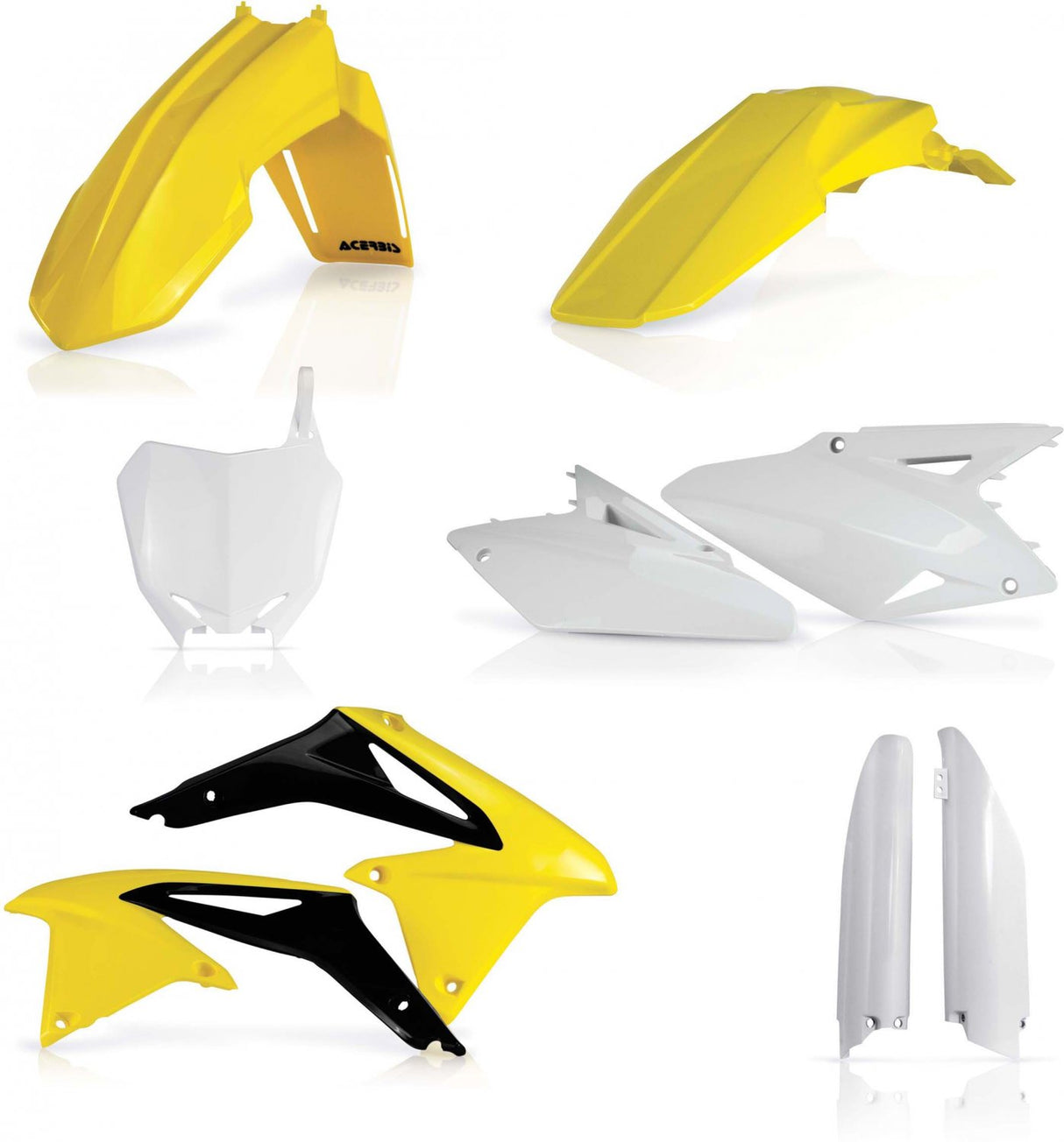 ACERBIS PLASTIC KIT SUZUKI RMZ 450 08-17 ORIGINAL 11