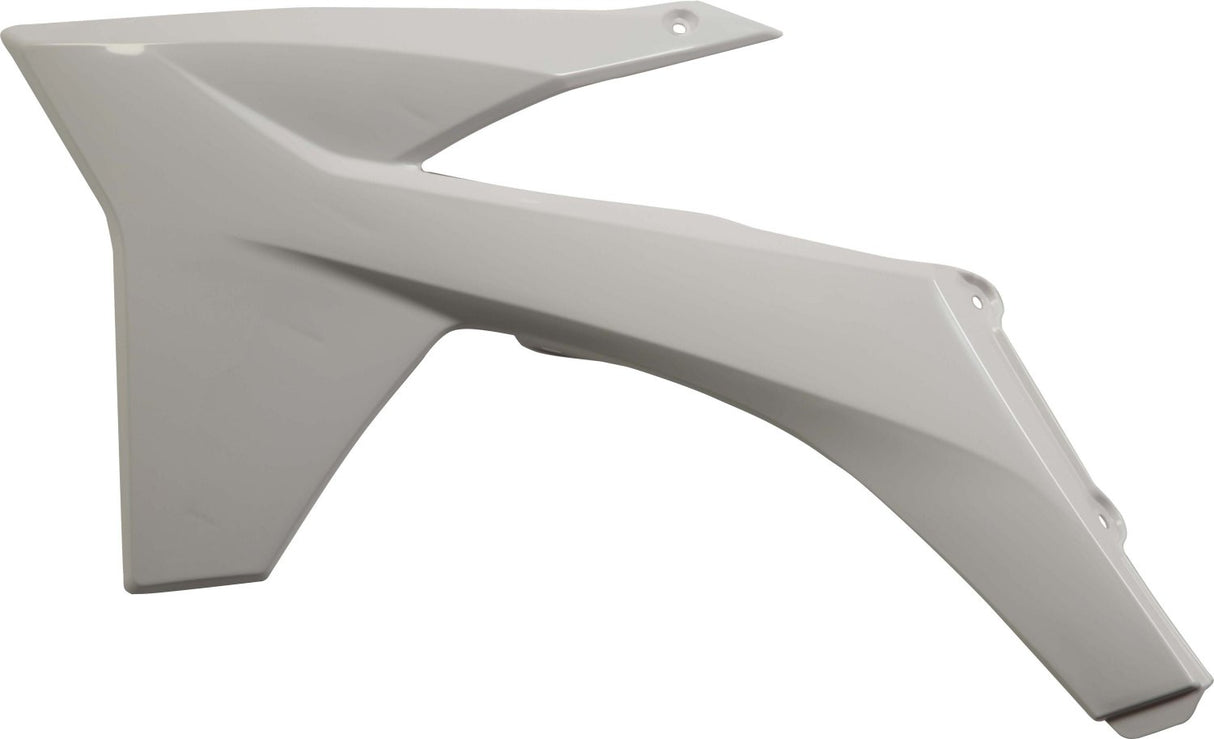 ACERBIS RADIATOR SHROUDS KTM SX SXF 11-12 EXC EXCF 12-13 WHITE