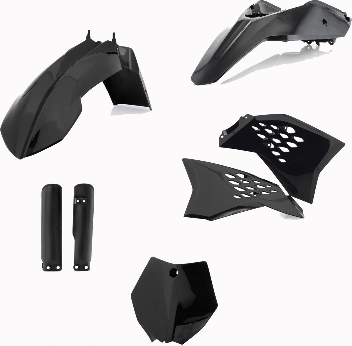 ACERBIS PLASTIC KIT KTM SX 65 09-11 BLACK