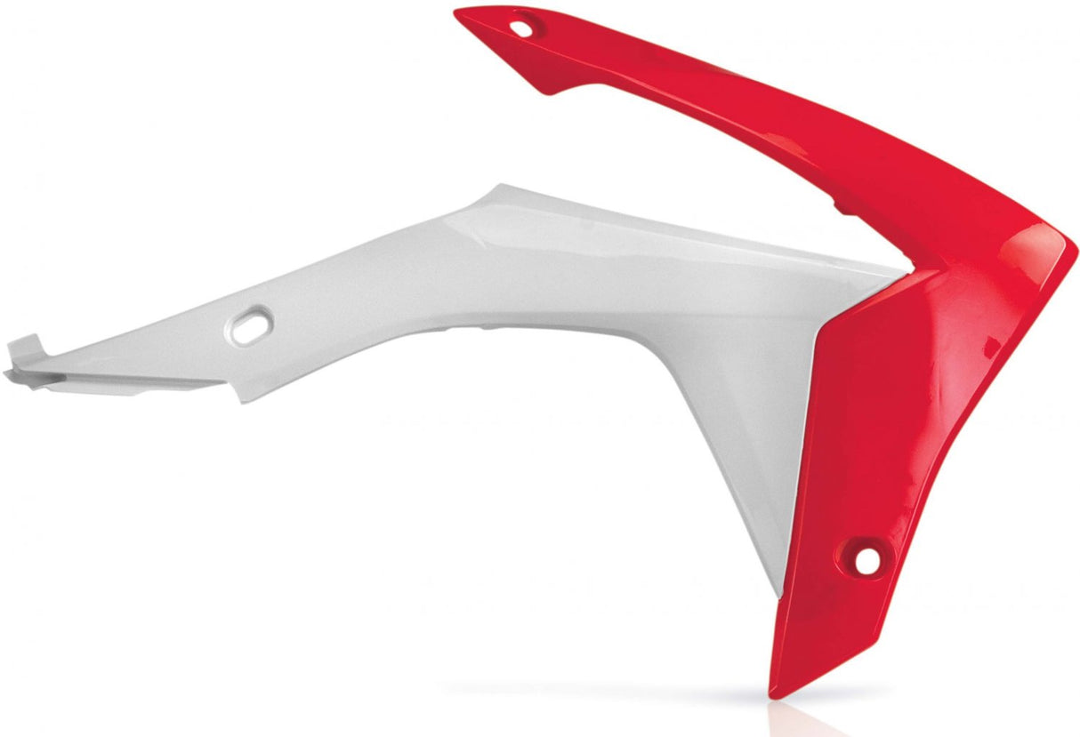 ACERBIS RADIATOR SHROUDS CRF 250 14-17 450 13-16 RED WHITE