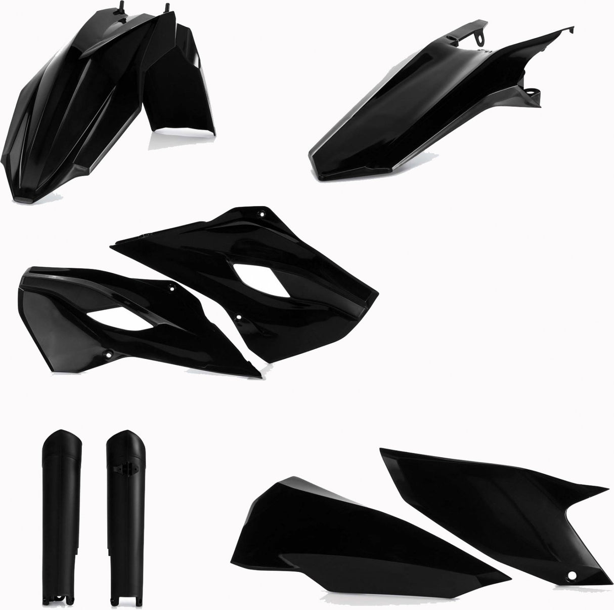ACERBIS PLASTIC KIT HUSQVARNA TE FE 14 BLACK