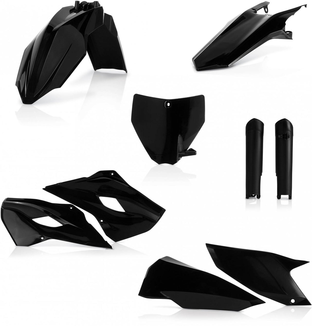 ACERBIS PLASTIC KIT HUSQVARNA TC FC 2014 BLACK