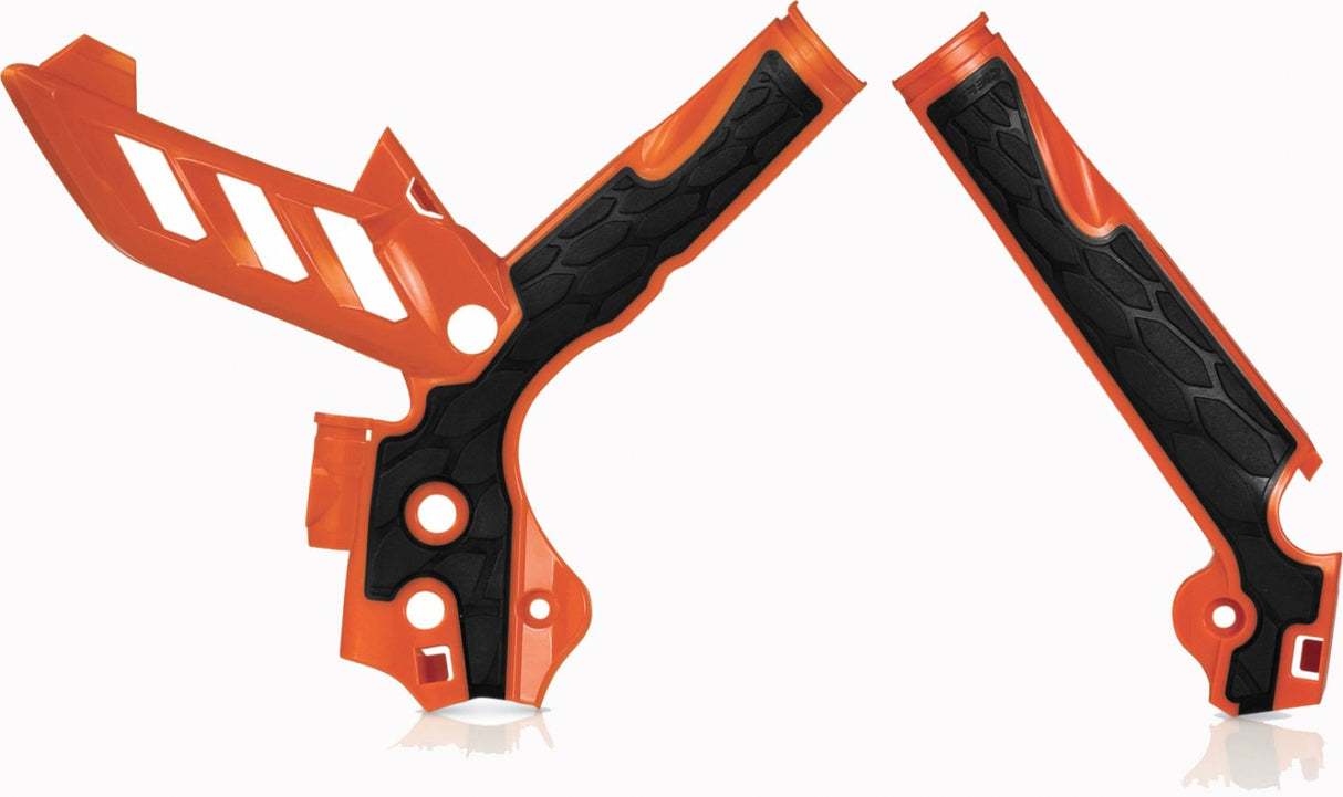 ACERBIS X-GRIP FRAME GUARDS SX SXF 11-15 EXC EXCF 12-16 OR/BLK