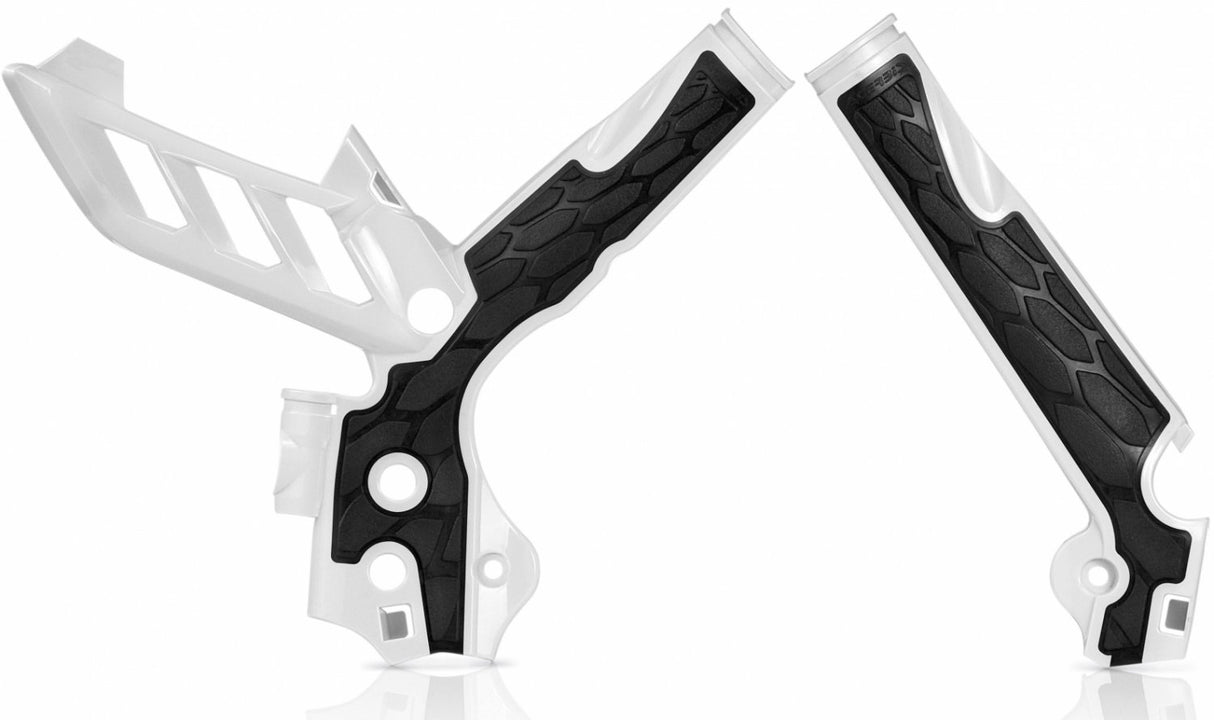 ACERBIS X-GRIP FRAME GUARDS SX SXF 11-15 EXC EXCF 12-16 WH/BLK