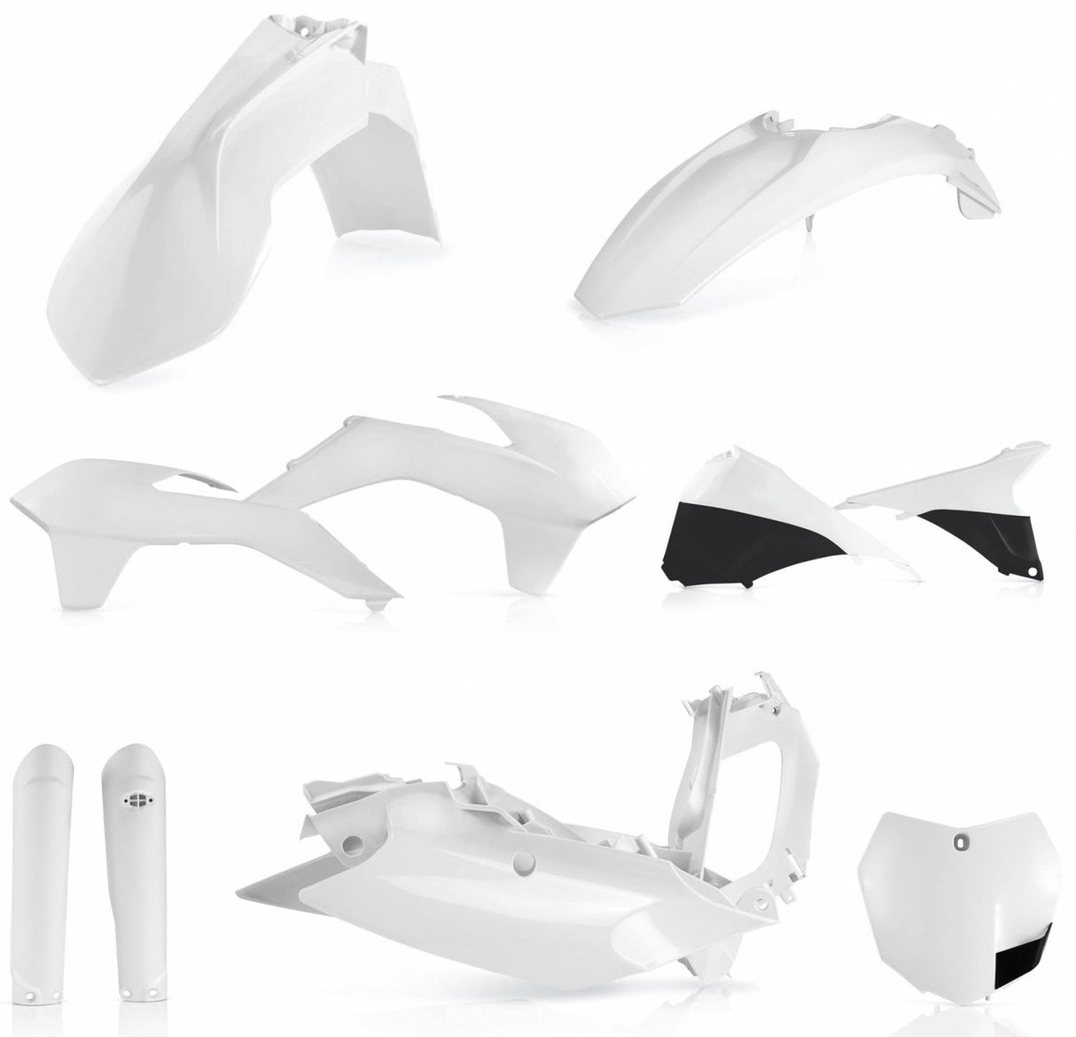 ACERBIS PLASTIC KIT KTM SX SXF 2015 WHITE