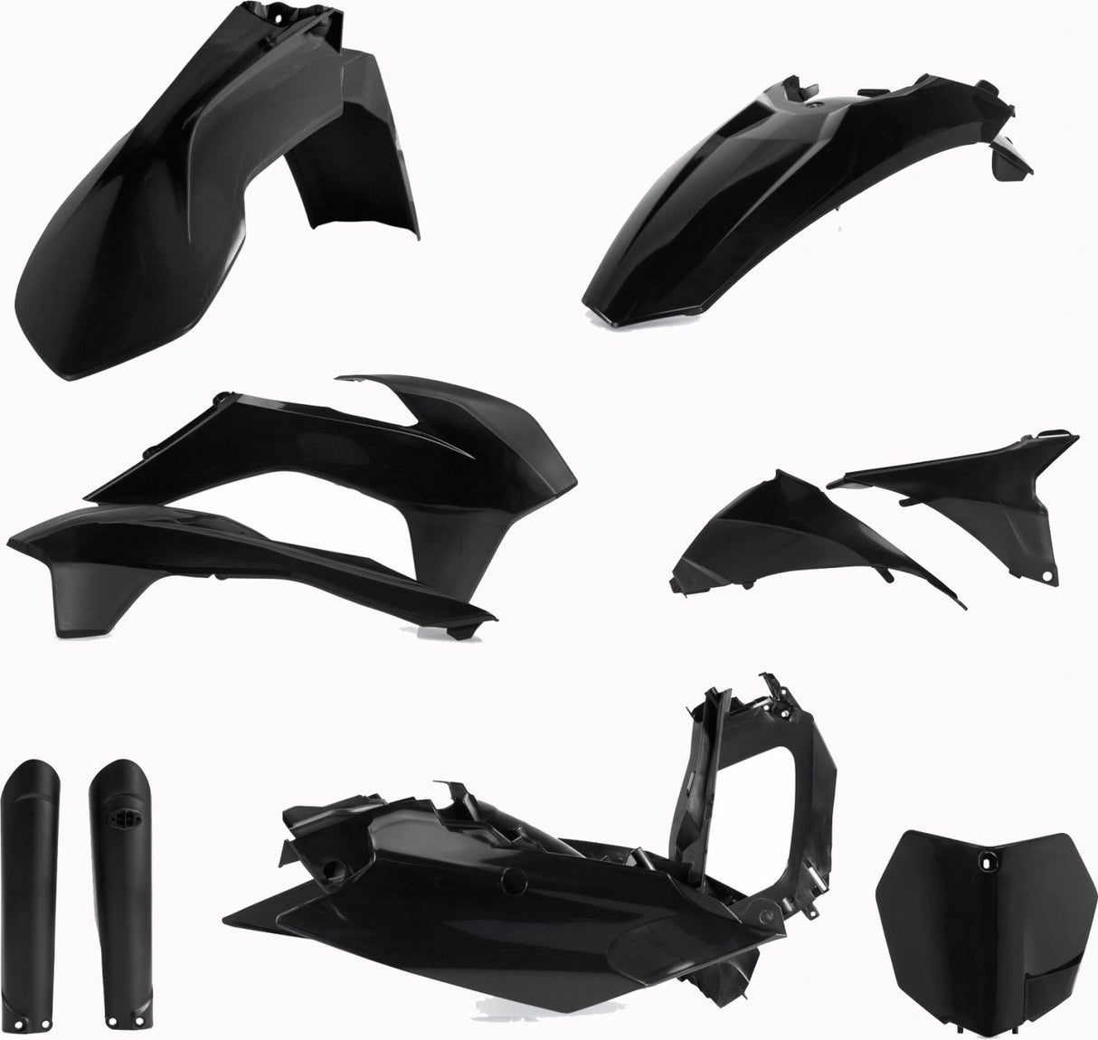 ACERBIS PLASTIC KIT KTM SX SXF 2015 BLACK