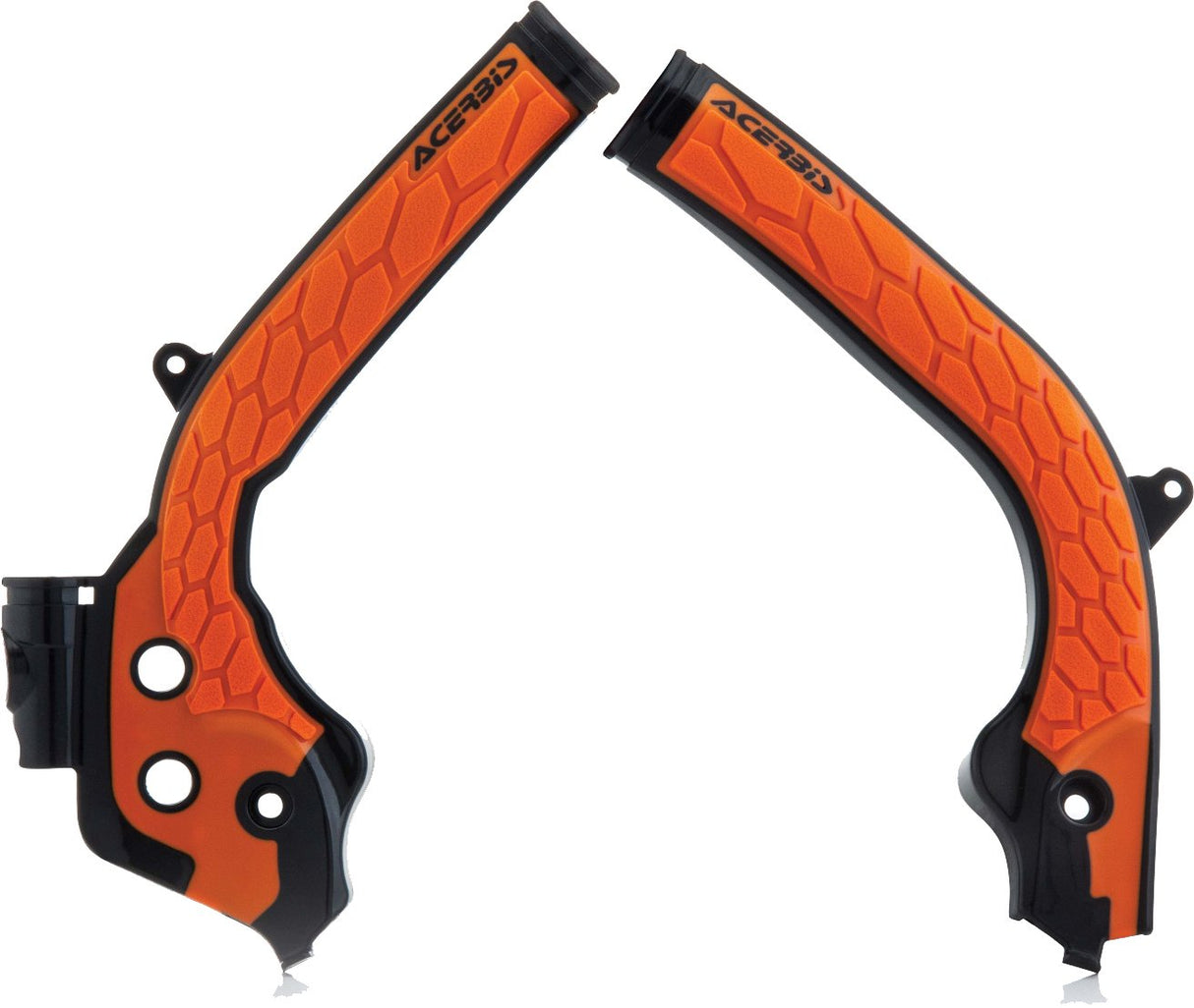 ACERBIS X-GRIP FRAME GUARDS SX/F EXC/F FC TC TE FE BLK/OR