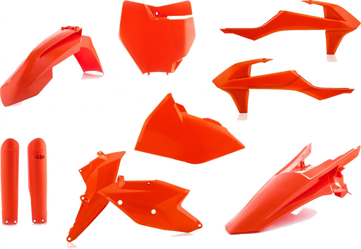 ACERBIS PLASTIC KIT KTM SX SXF 16-18 ORANGE