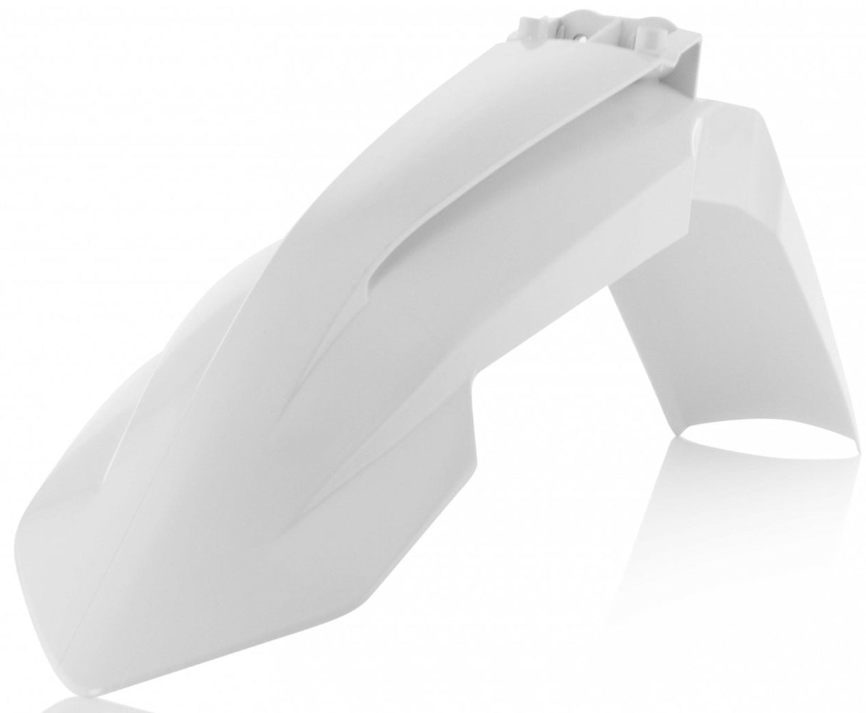 ACERBIS FRONT FENDER KTM SX SXF 16-22 EXC EXCF 17-23 WHITE