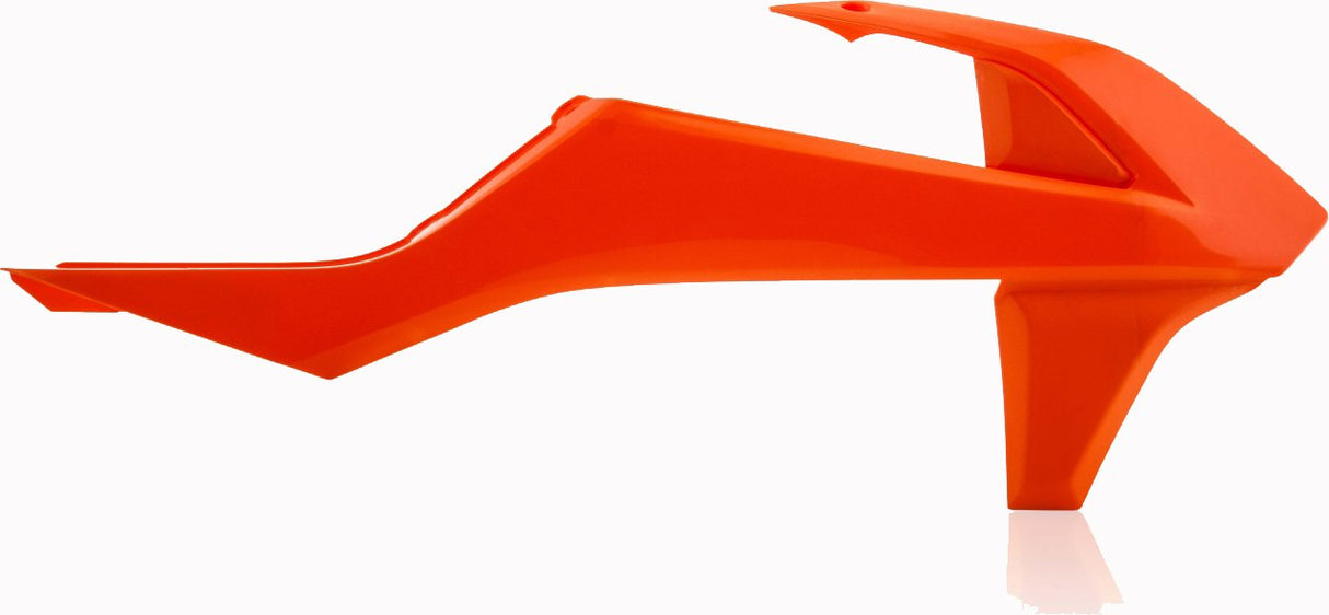 ACERBIS RADIATOR SHROUDS SX-F 16-18 EXC-F 17-19 FULL ORANGE