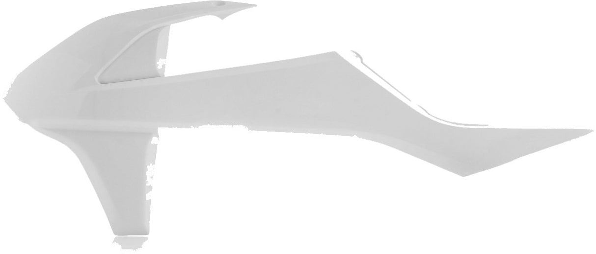 ACERBIS RADIATOR SHROUDS SX-F 16-18 EXC-F 17-19 FULL WHITE
