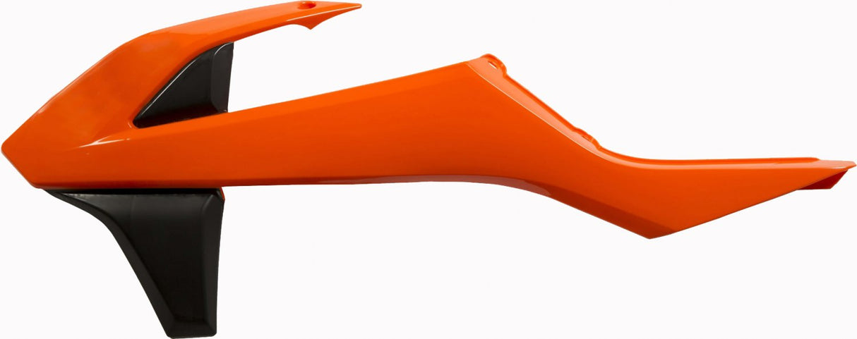 ACERBIS RADIATOR SHROUDS SX-F 16-18 EXC-F 17-19 ORANGE BLACK