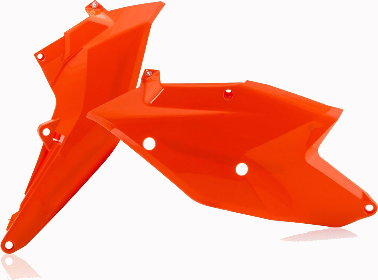 ACERBIS SIDE PANELS KTM SX SXF 16-18 EXC EXCF 17-19 ORANGE
