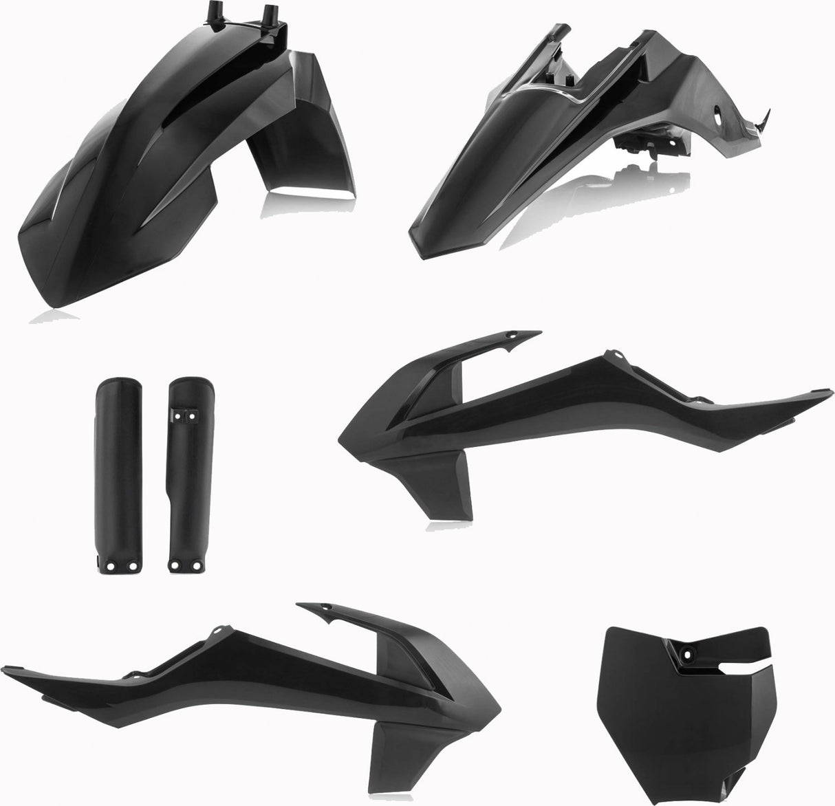 ACERBIS PLASTIC KIT KTM SX 65 16-18 BLACK