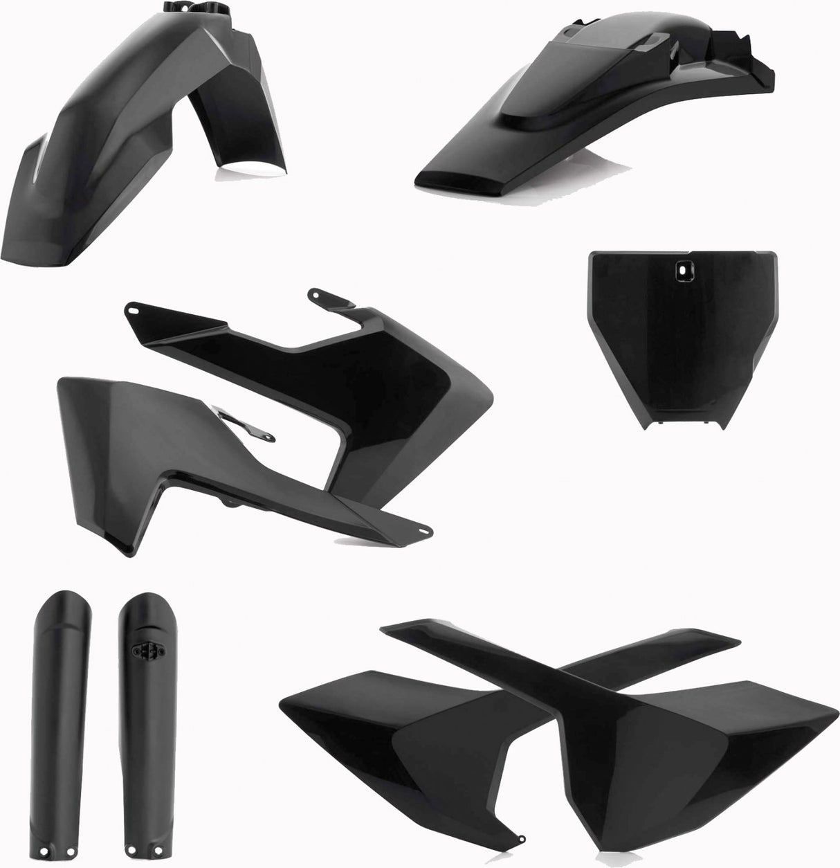 ACERBIS PLASTIC KIT HUSQVARNA TC FC 16-18 BLACK